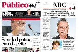 Portadas de periódicos